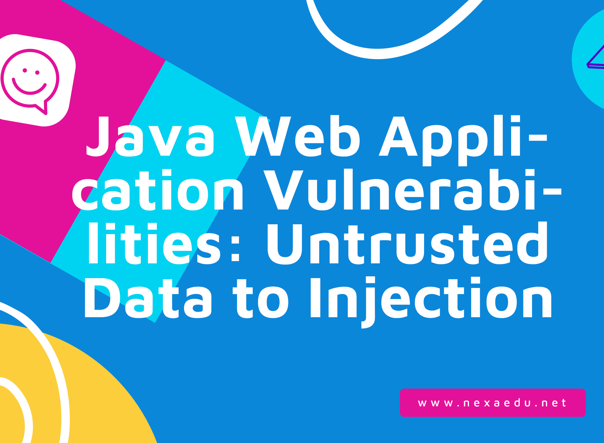 Java Web Application Vulnerabilities: Untrusted Data to Injection